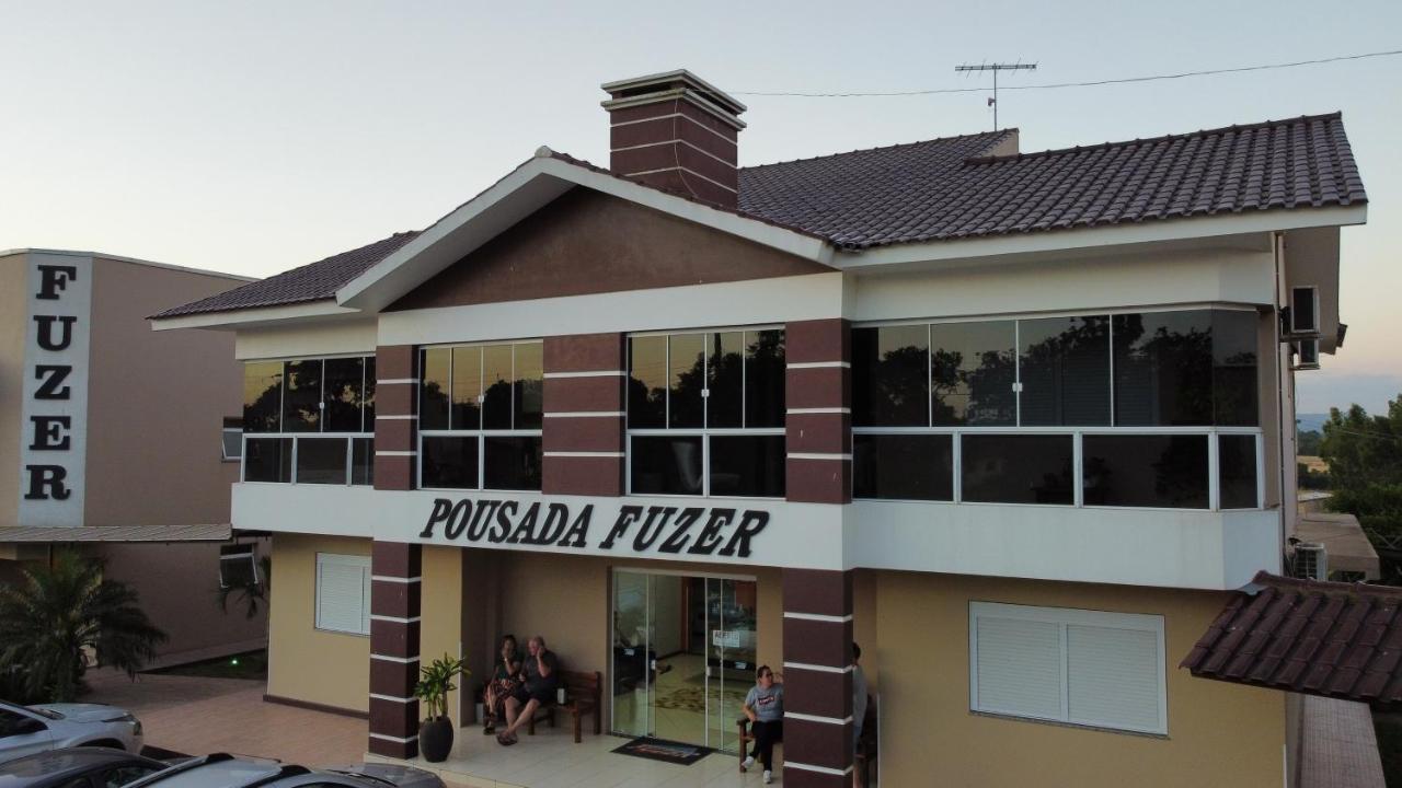 Pousada Fuzer Restinga Seca Exteriör bild